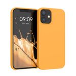 Husa pentru Apple iPhone 12 Mini, Silicon, Portocaliu, 52640.217 fotografia produsului