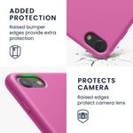 Husa pentru iPhone 8/iPhone 7/iPhone SE 2, Silicon, Roz, 40225.163 fotografia produsului View 4 S