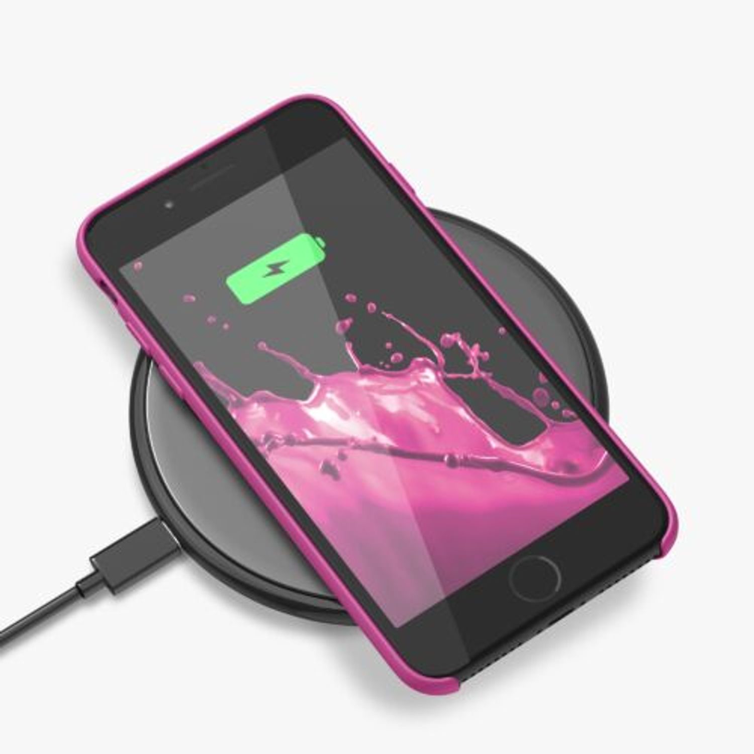 Husa pentru iPhone 8/iPhone 7/iPhone SE 2, Silicon, Roz, 40225.163 fotografia produsului View 10 L