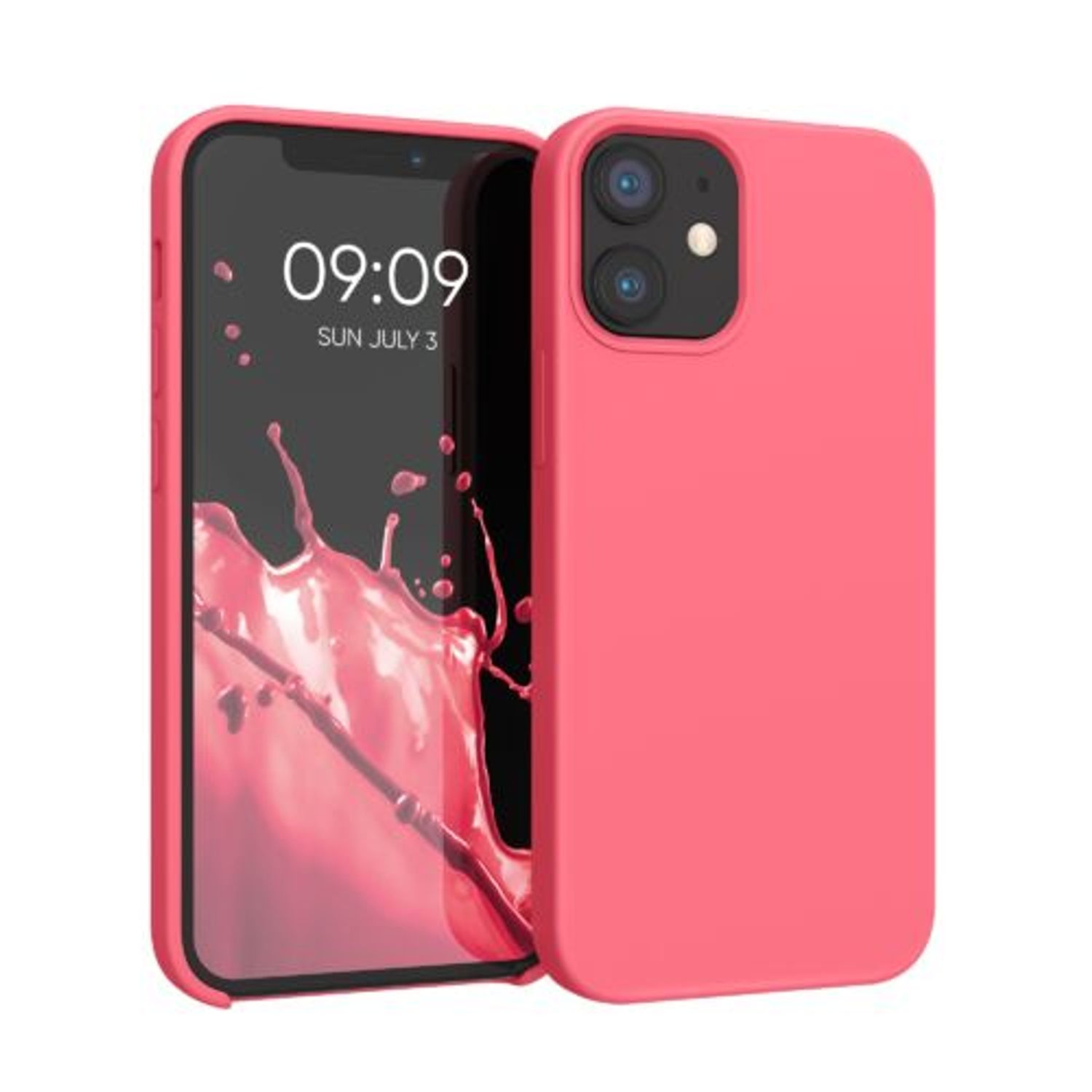 Husa pentru Apple iPhone 12 Mini, Silicon, Roz, 52640.103 fotografia produsului