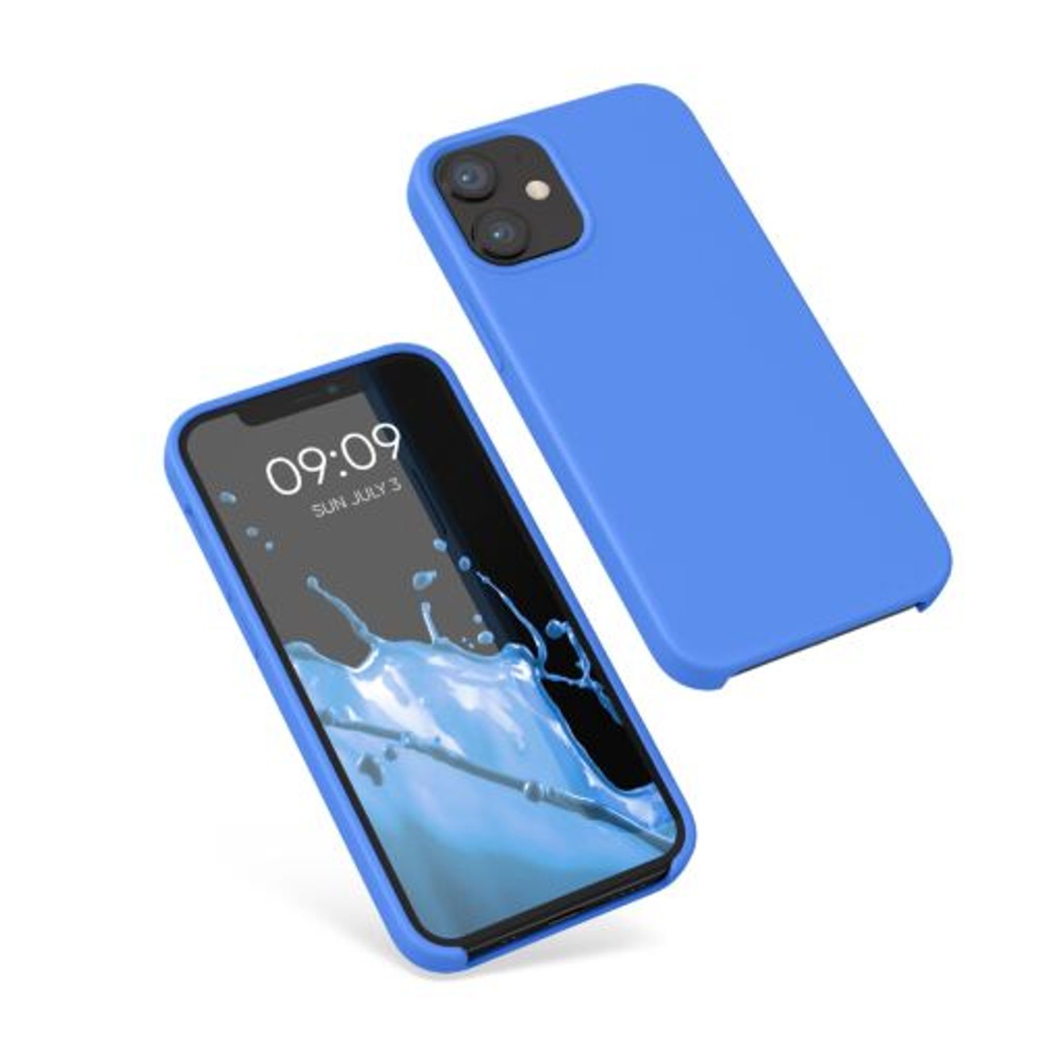 Husa pentru Apple iPhone 12 Mini, Silicon, Albastru, 52640.189 fotografia produsului View 2 L