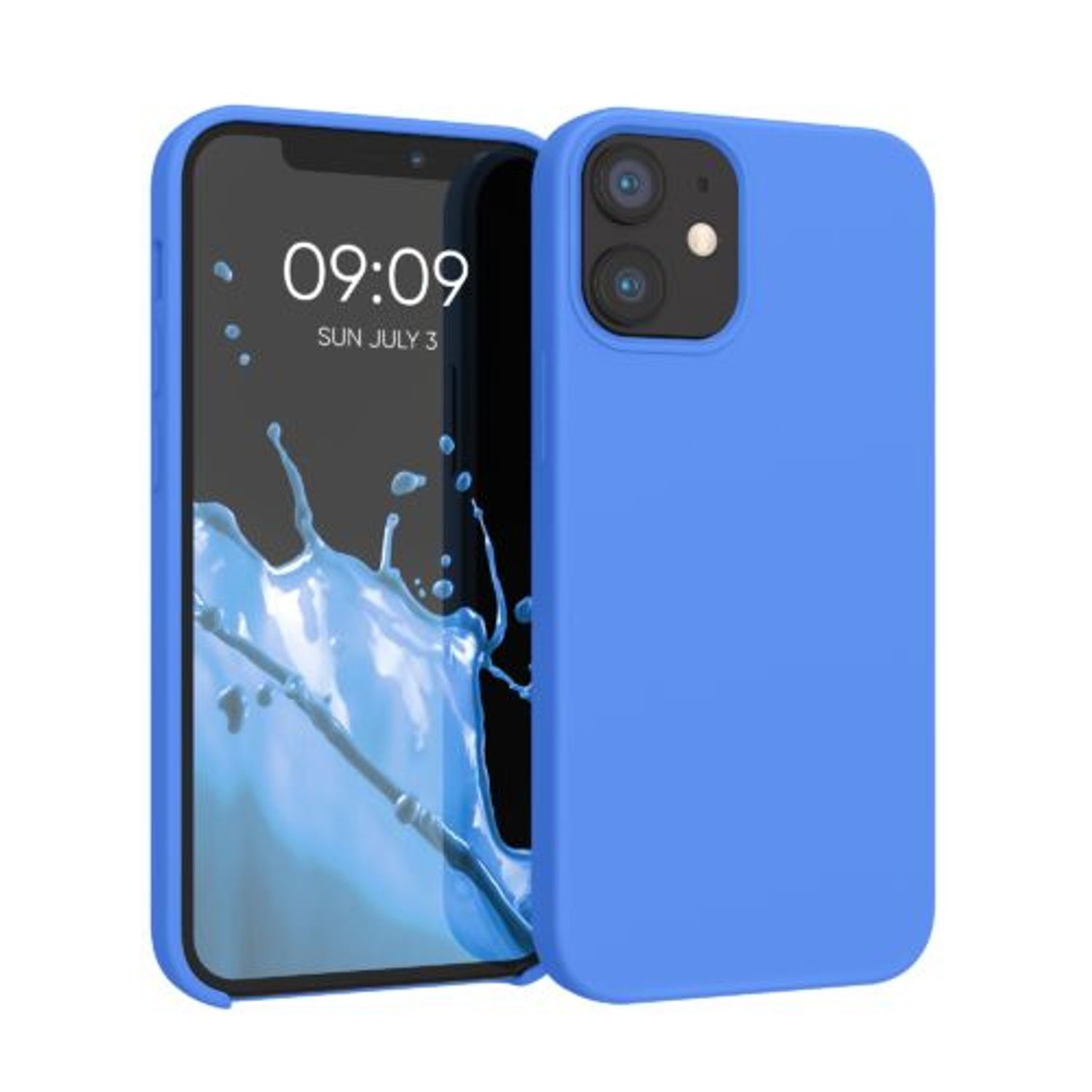 Husa pentru Apple iPhone 12 Mini, Silicon, Albastru, 52640.189 fotografia produsului