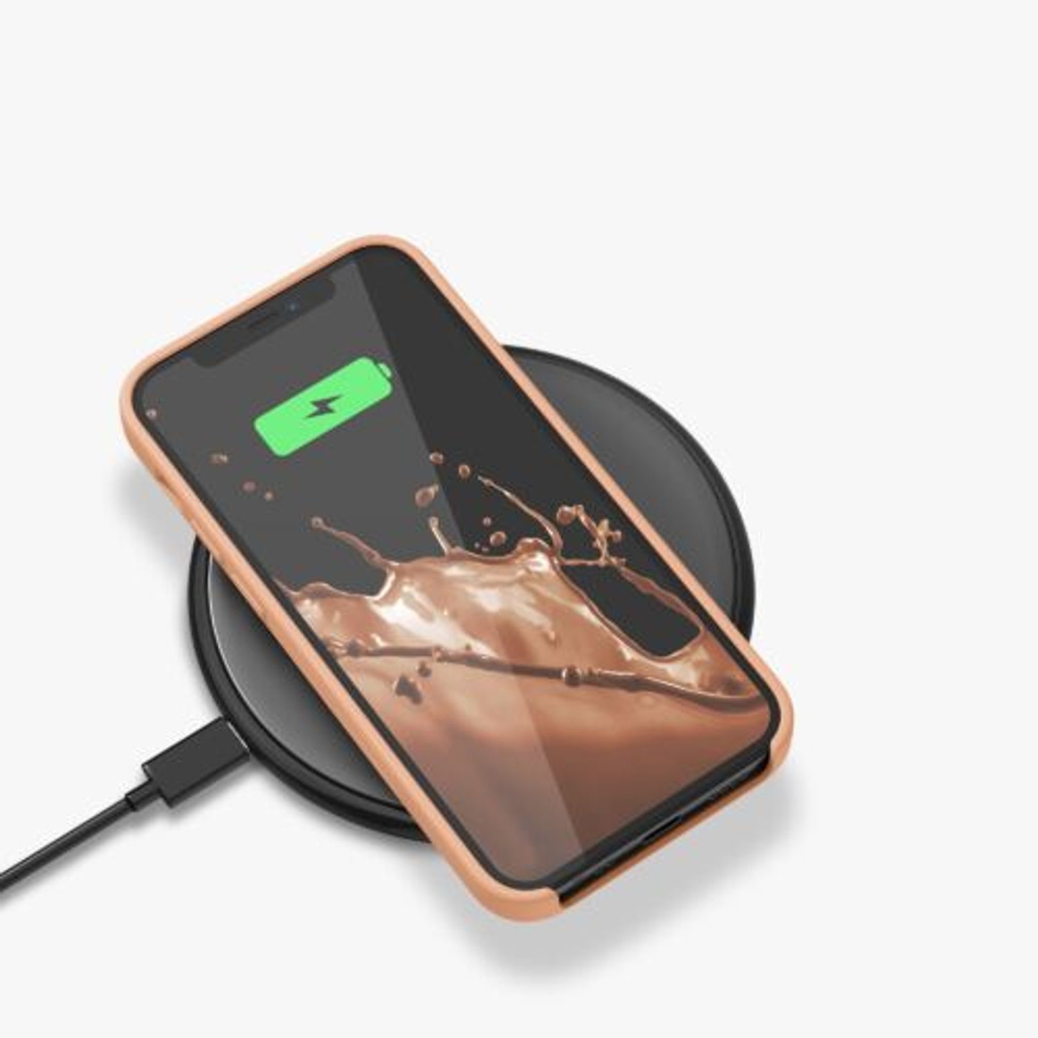 Husa pentru Apple iPhone 12 Mini, Silicon, Crem, 52640.138 fotografia produsului View 11 L