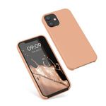 Husa pentru Apple iPhone 12 Mini, Silicon, Crem, 52640.138 fotografia produsului View 2 S