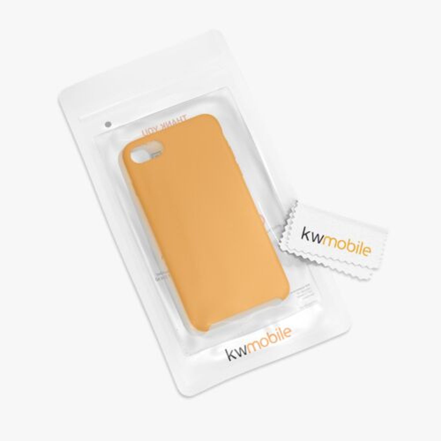 Husa pentru iPhone 8/iPhone 7/iPhone SE 2, Silicon, Galben, 40225.217 fotografia produsului View 7 L