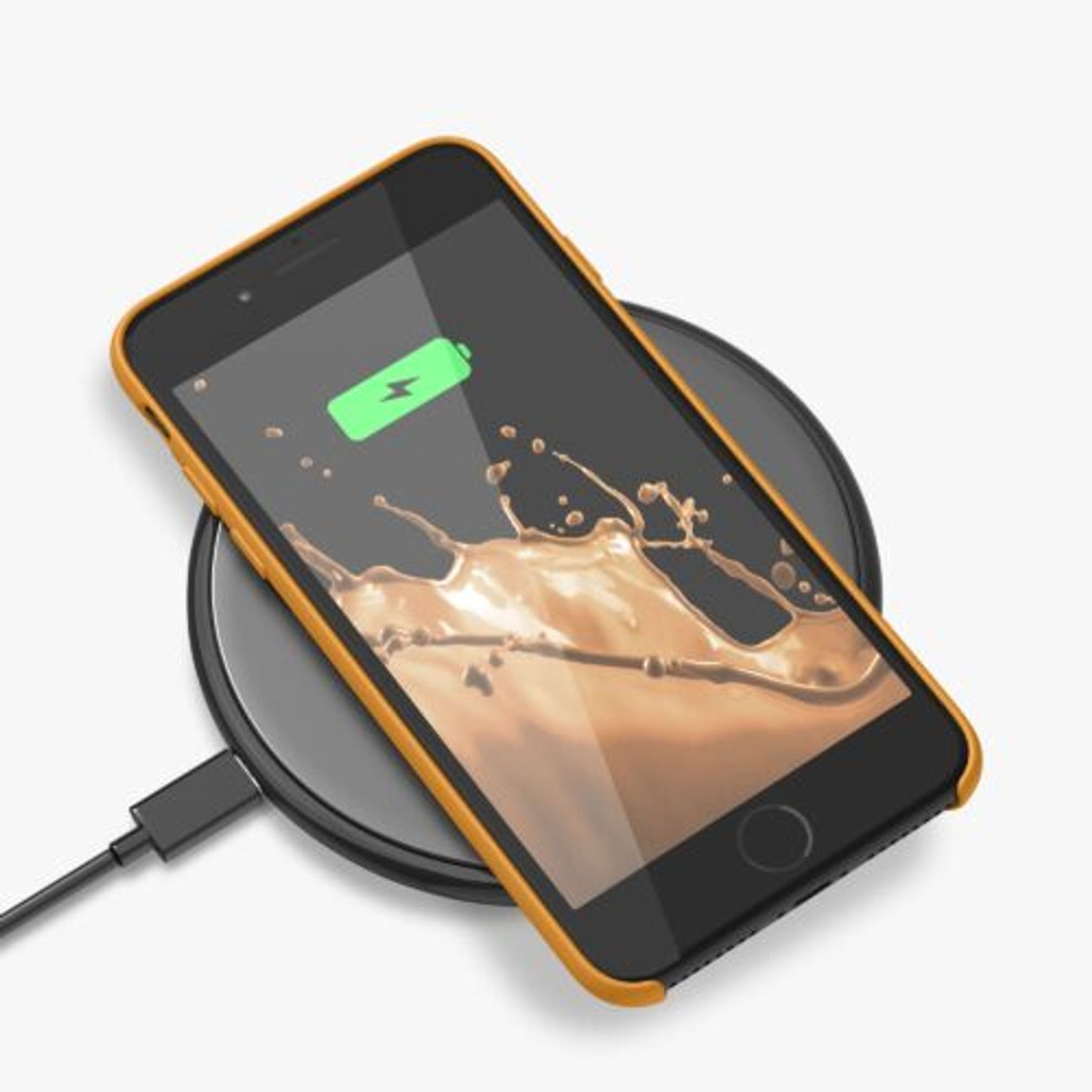 Husa pentru iPhone 8/iPhone 7/iPhone SE 2, Silicon, Galben, 40225.217 fotografia produsului View 4 L