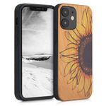 Husa pentru iPhone 12 Mini, Lemn, Multicolor, 52733.04 fotografia produsului