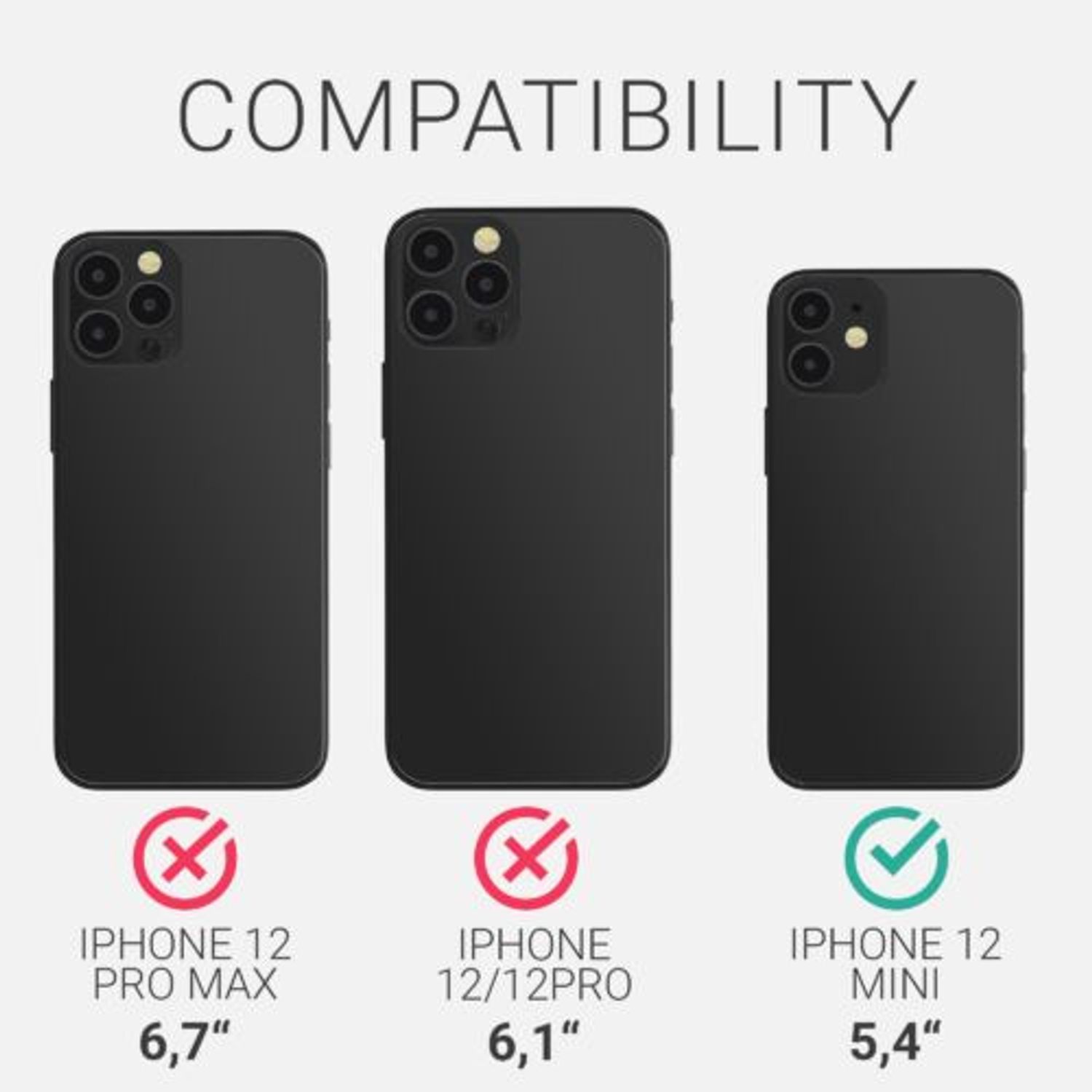 Husa pentru Apple iPhone 12 Mini, Lemn, Maro, 54721.18 fotografia produsului View 4 L