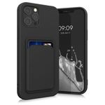 Husa pentru iPhone 12 Pro Max, Silicon, Negru, 55113.01 fotografia produsului