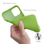 Husa pentru iPhone 12 Pro Max, Silicon, Verde, 52714.220 fotografia produsului View 4 S