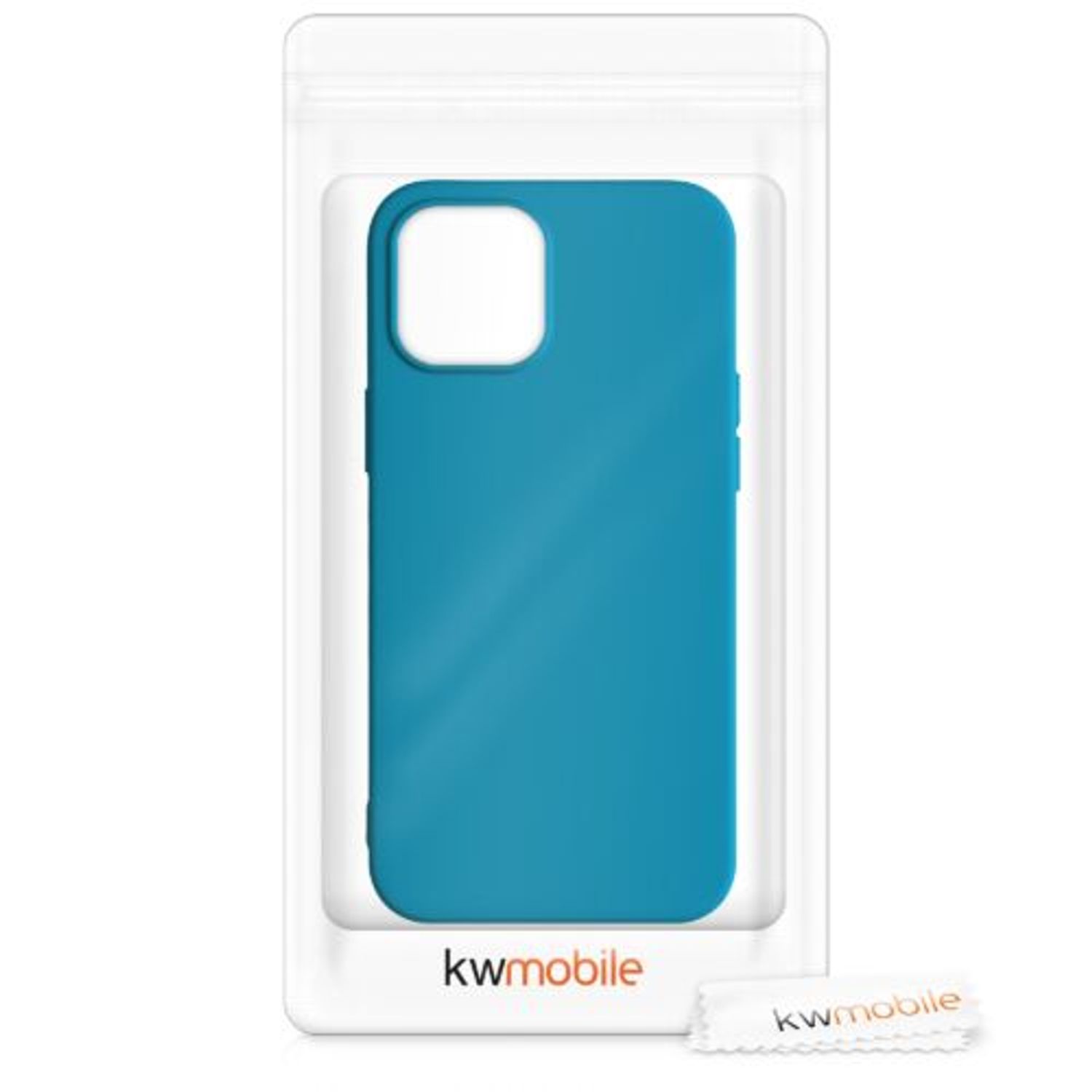Husa pentru iPhone 12 Pro Max, Silicon, Albastru, 52714.224 fotografia produsului View 8 L
