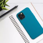 Husa pentru iPhone 12 Pro Max, Silicon, Albastru, 52714.224 fotografia produsului View 5 S