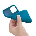 Husa pentru iPhone 12 Pro Max, Silicon, Albastru, 52714.224 fotografia produsului View 9 S