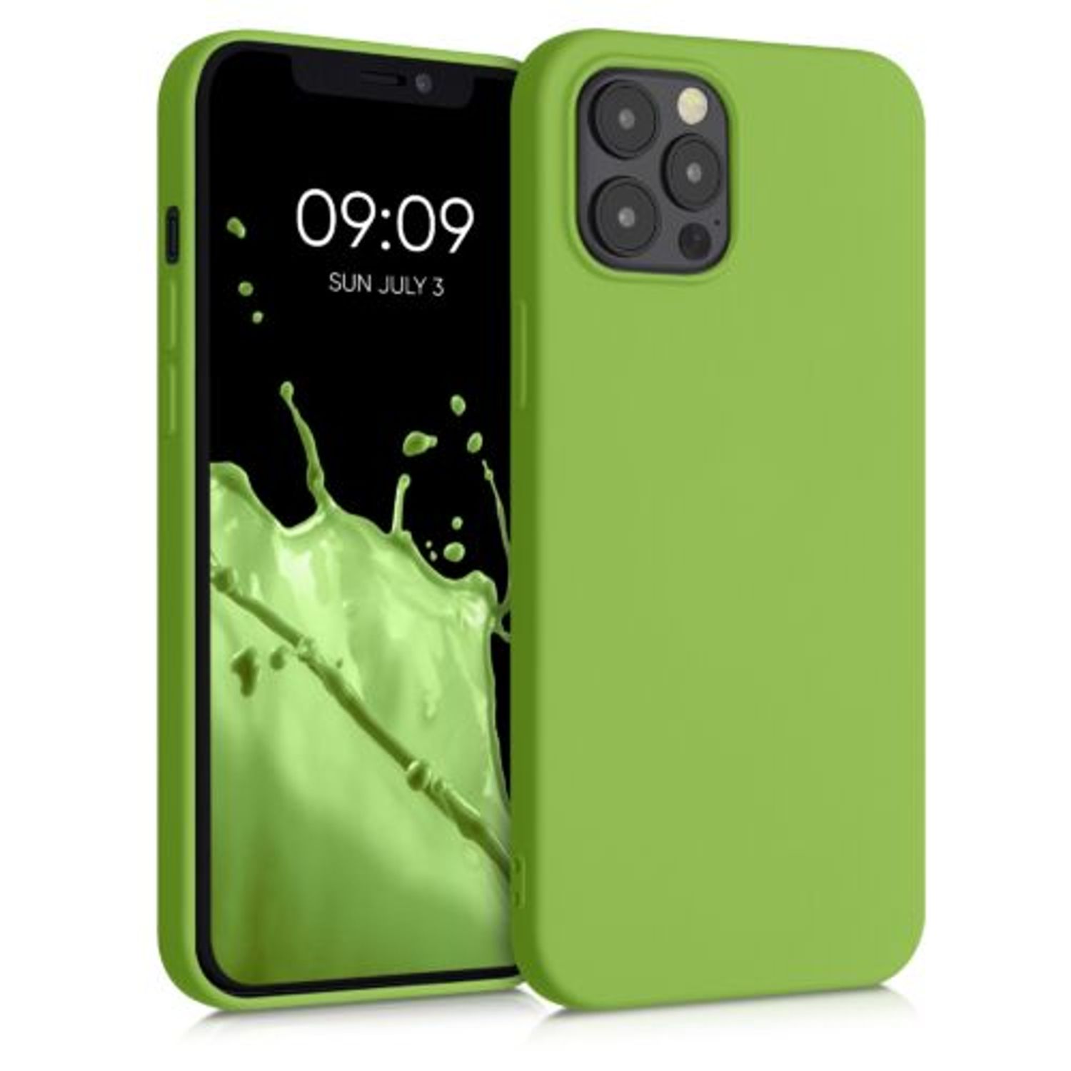 Husa pentru iPhone 12 Pro Max, Silicon, Verde, 52714.220 fotografia produsului