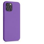 Husa pentru iPhone 12 Pro Max, Silicon, Mov, 52714.221 fotografia produsului View 9 S