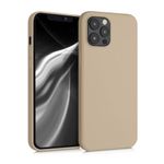 Husa pentru Apple iPhone 12 Pro Max, Silicon, Crem, 52714.10 fotografia produsului