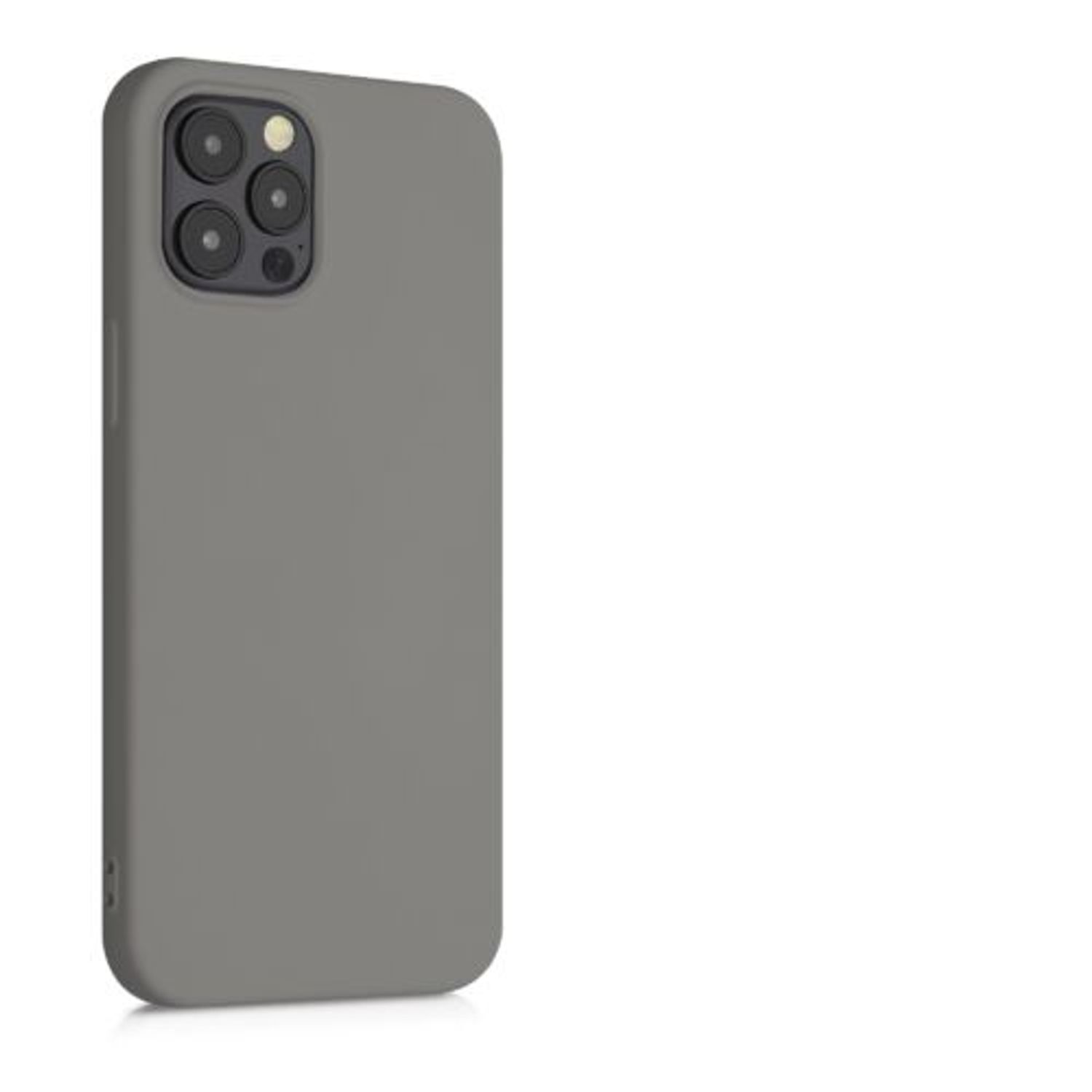 Husa pentru Apple iPhone 12 Pro Max, Silicon, Gri, 52714.155 fotografia produsului View 8 L