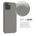 Husa pentru Apple iPhone 12 Pro Max, Silicon, Gri, 52714.155 fotografia produsului View 5 S
