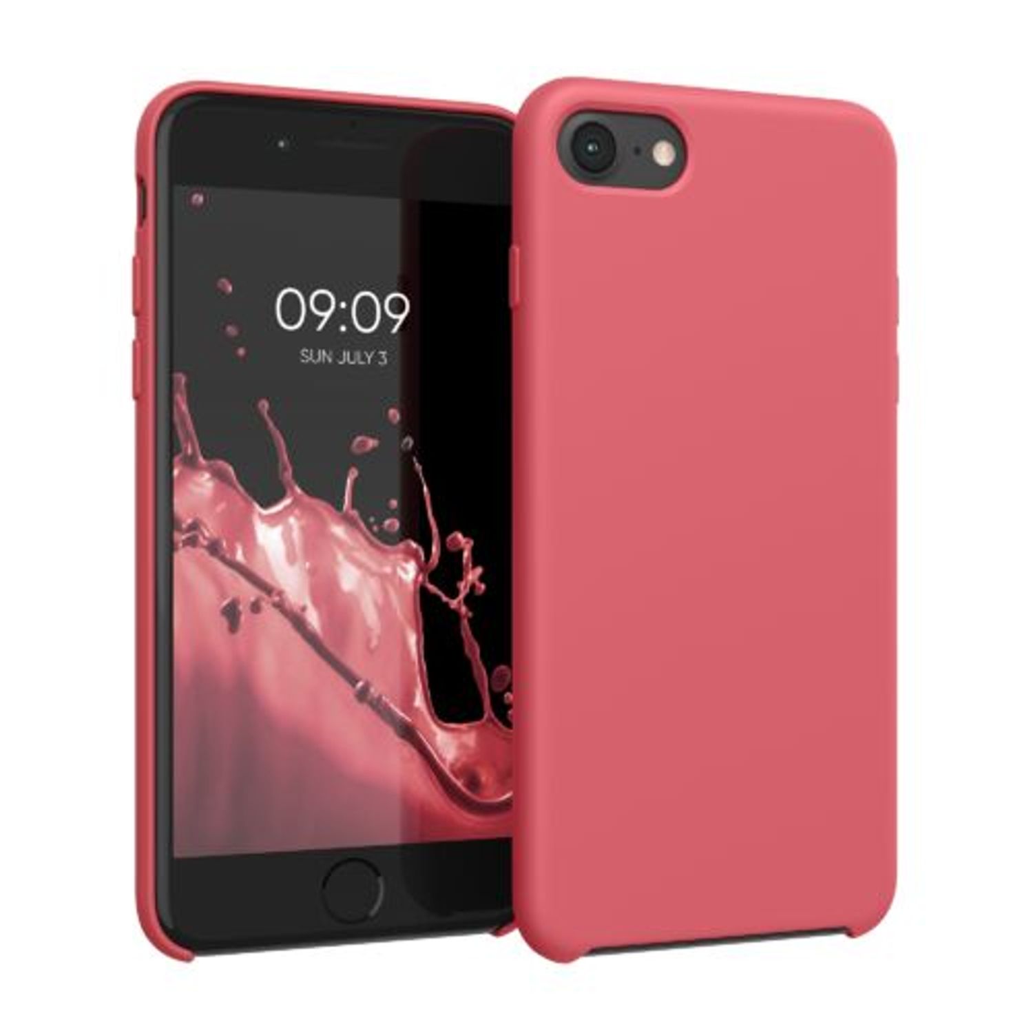 Husa pentru iPhone 8/iPhone 7/iPhone SE 2, Silicon, Roz, 40225.219 fotografia produsului