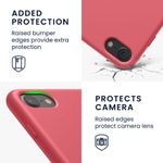Husa pentru iPhone 8/iPhone 7/iPhone SE 2, Silicon, Roz, 40225.219 fotografia produsului View 5 S