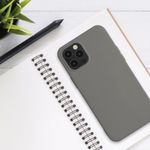 Husa pentru Apple iPhone 12 Pro Max, Silicon, Gri, 52714.155 fotografia produsului View 6 S