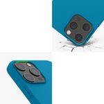 Husa pentru iPhone 12 Pro Max, Silicon, Albastru, 52644.224 fotografia produsului View 9 S