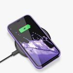 Husa pentru iPhone 12 Pro Max, Silicon, Mov, 52644.222 fotografia produsului View 11 S