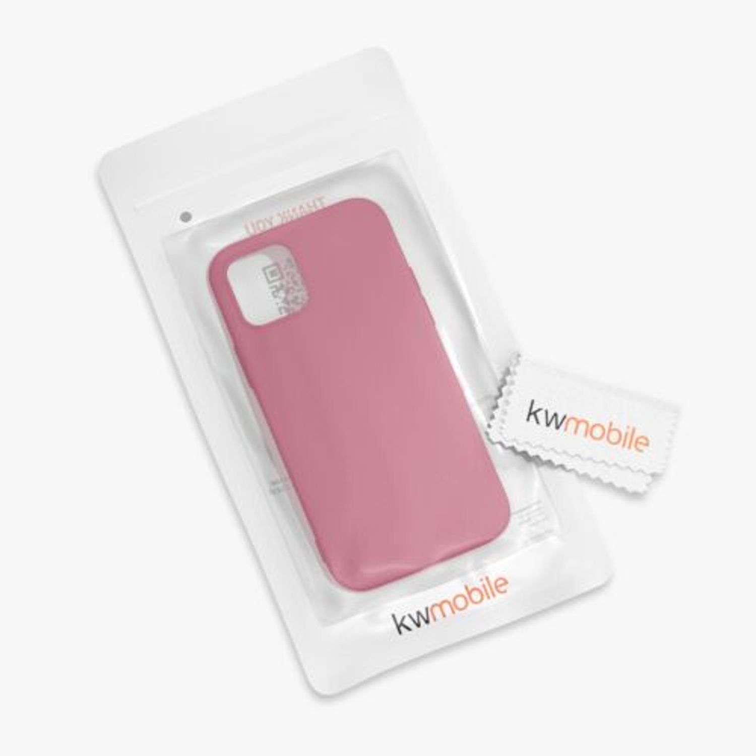 Husa pentru Apple iPhone 12 Pro Max, Silicon, Roz, 52644.167 fotografia produsului View 7 L