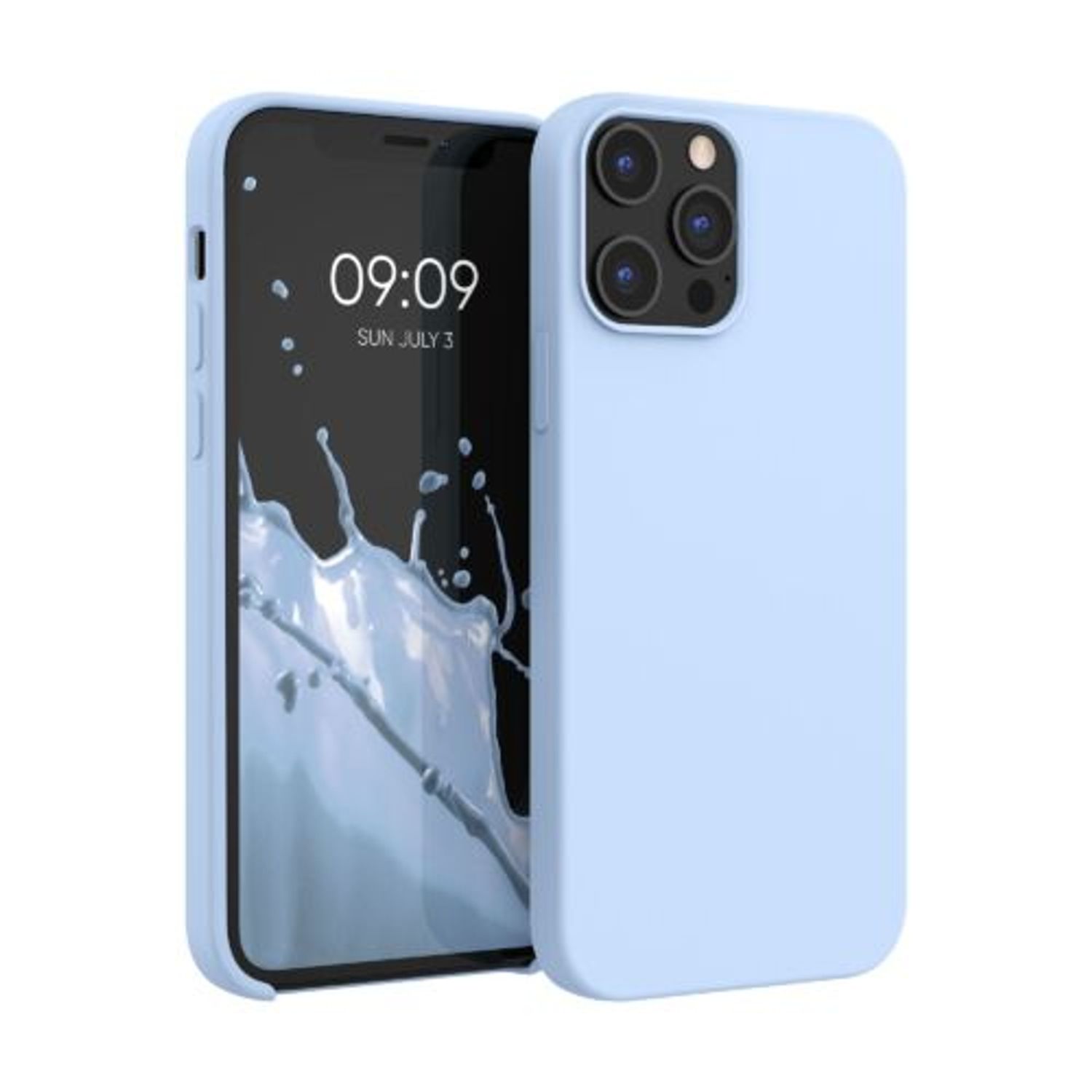 Husa pentru Apple iPhone 12 Pro Max, Silicon, Albastru, 52644.58 fotografia produsului
