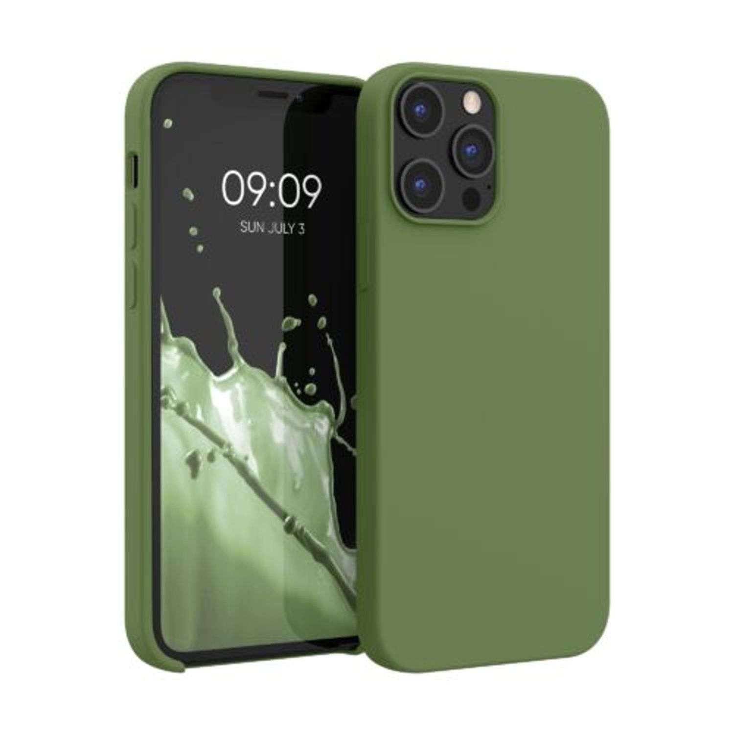 Husa pentru Apple iPhone 12 Pro Max, Silicon, Verde, 52644.179 fotografia produsului