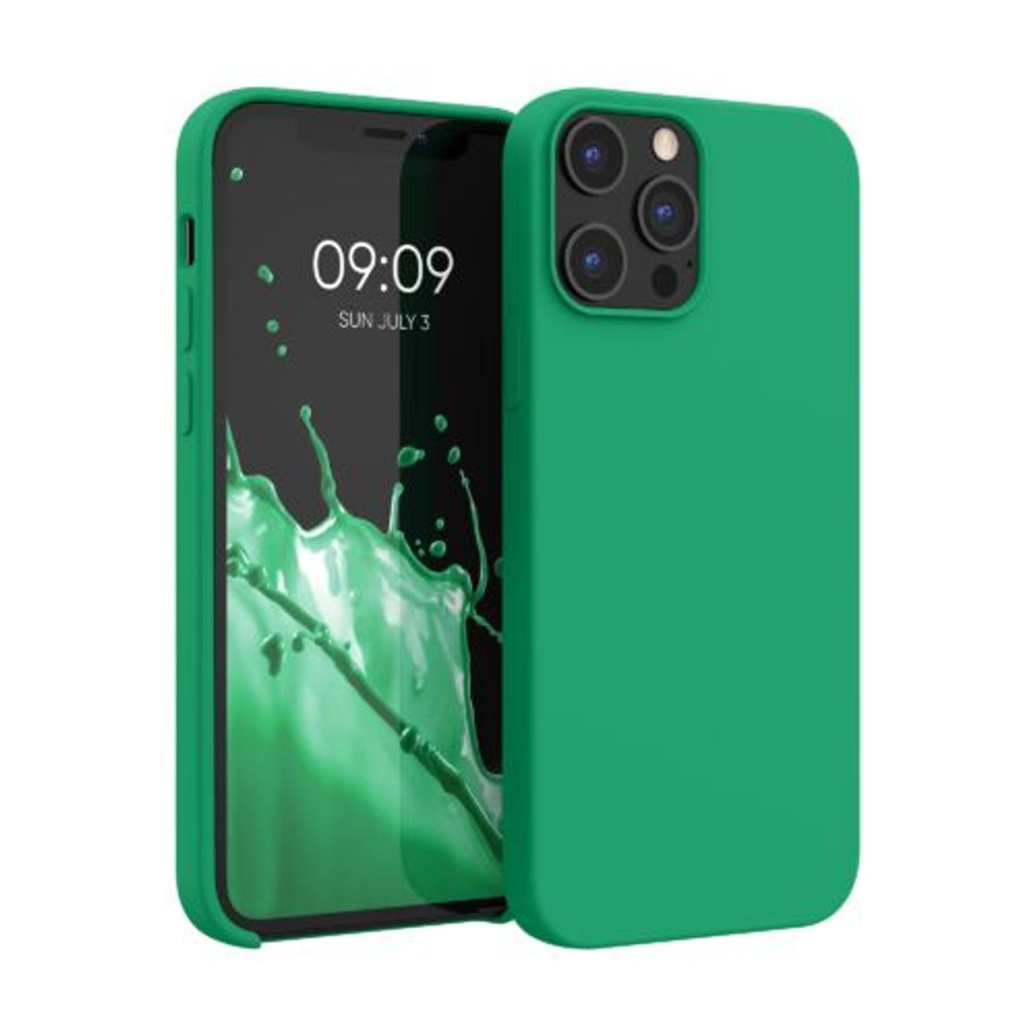 Husa pentru Apple iPhone 12 Pro Max, Silicon, Verde, 52644.142 fotografia produsului