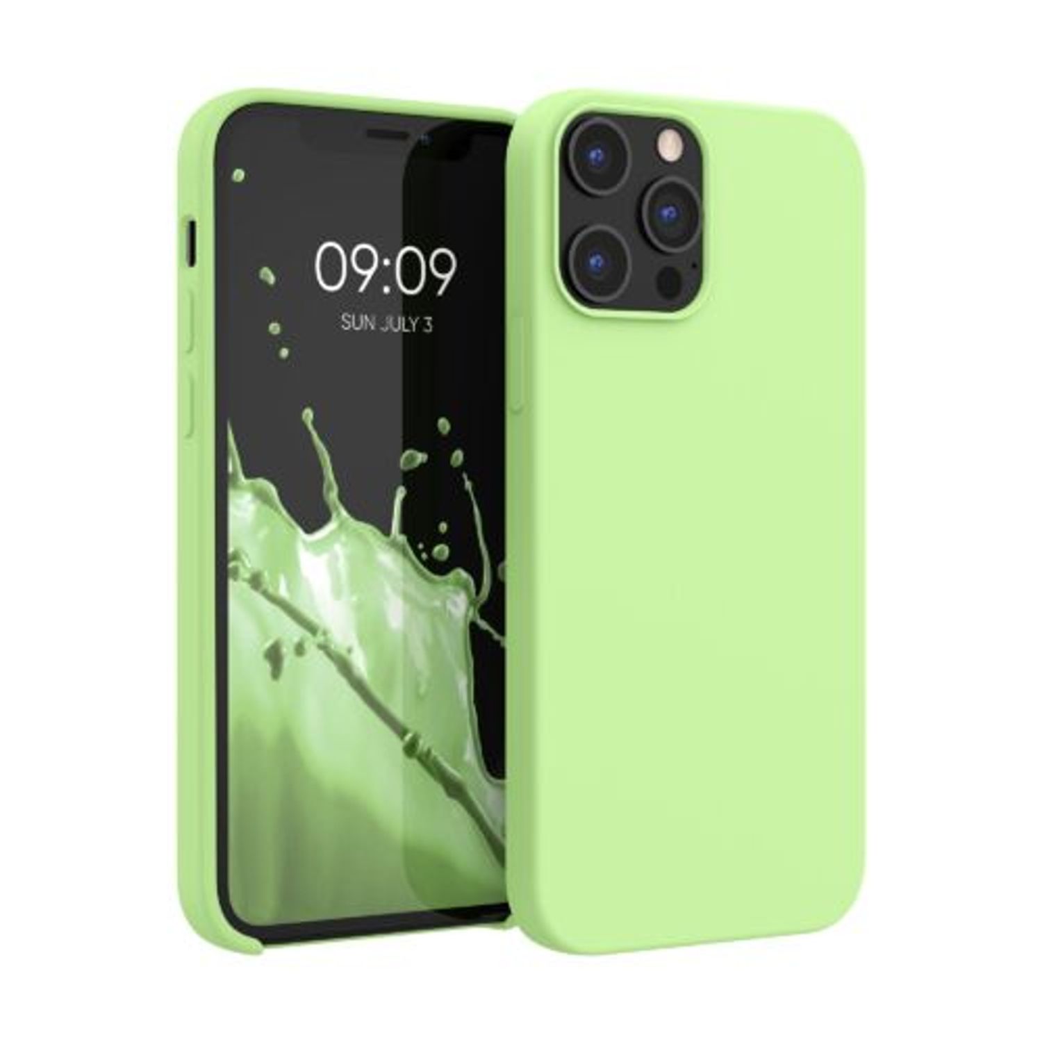 Husa pentru Apple iPhone 12 Pro Max, Silicon, Verde, 52644.214 fotografia produsului
