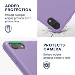 Husa pentru iPhone 8/iPhone 7/iPhone SE 2, Silicon, Mov, 40225.222 fotografia produsului View 3 S