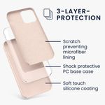 Husa pentru Apple iPhone 12 Pro Max, Silicon, Roz, 52644.10 fotografia produsului View 6 S