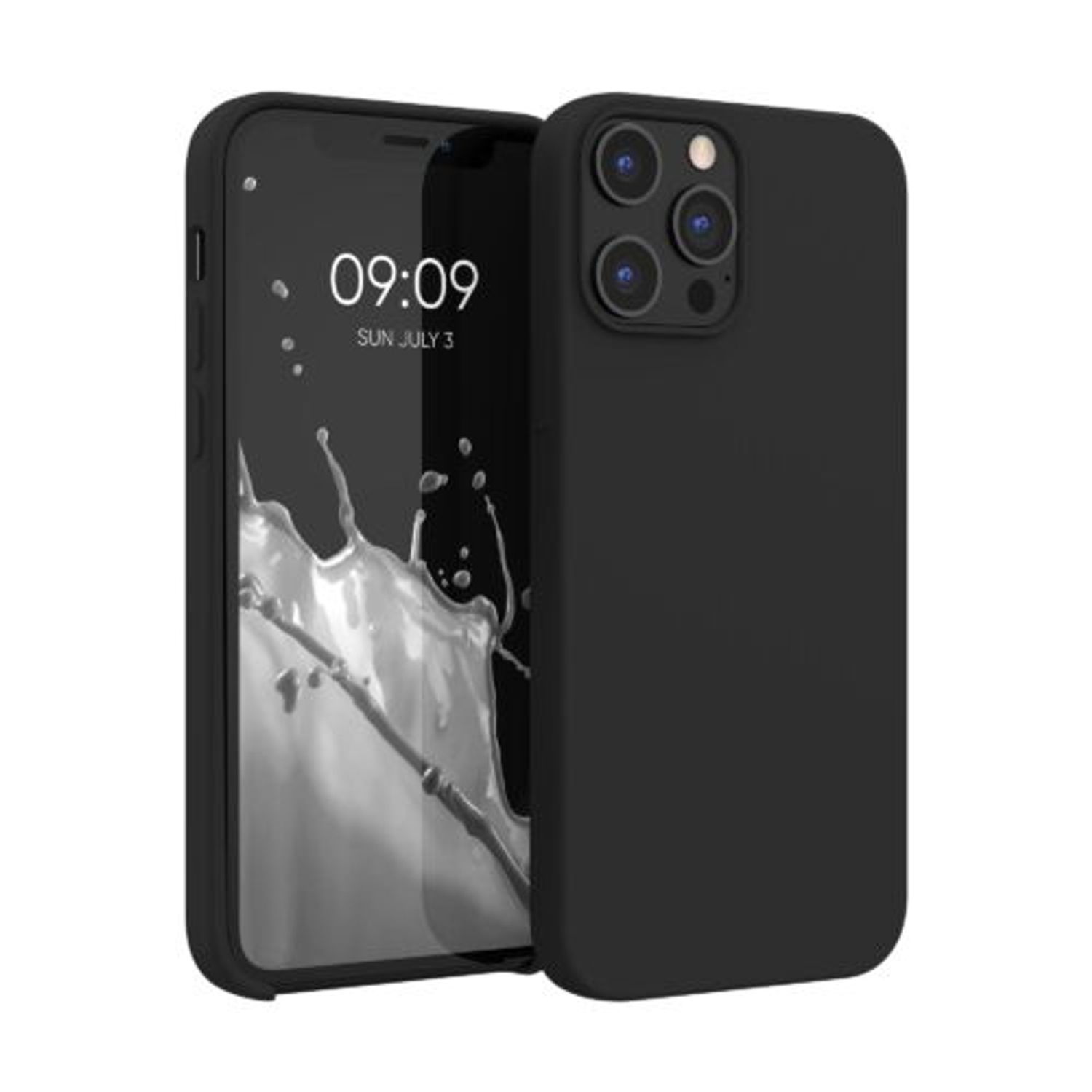 Husa pentru Apple iPhone 12 Pro Max, Silicon, Negru, 52644.01 fotografia produsului