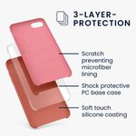 Husa pentru Apple iPhone 8/iPhone 7/iPhone SE 2, Silicon, Roz, 40225.215 fotografia produsului View 3 S