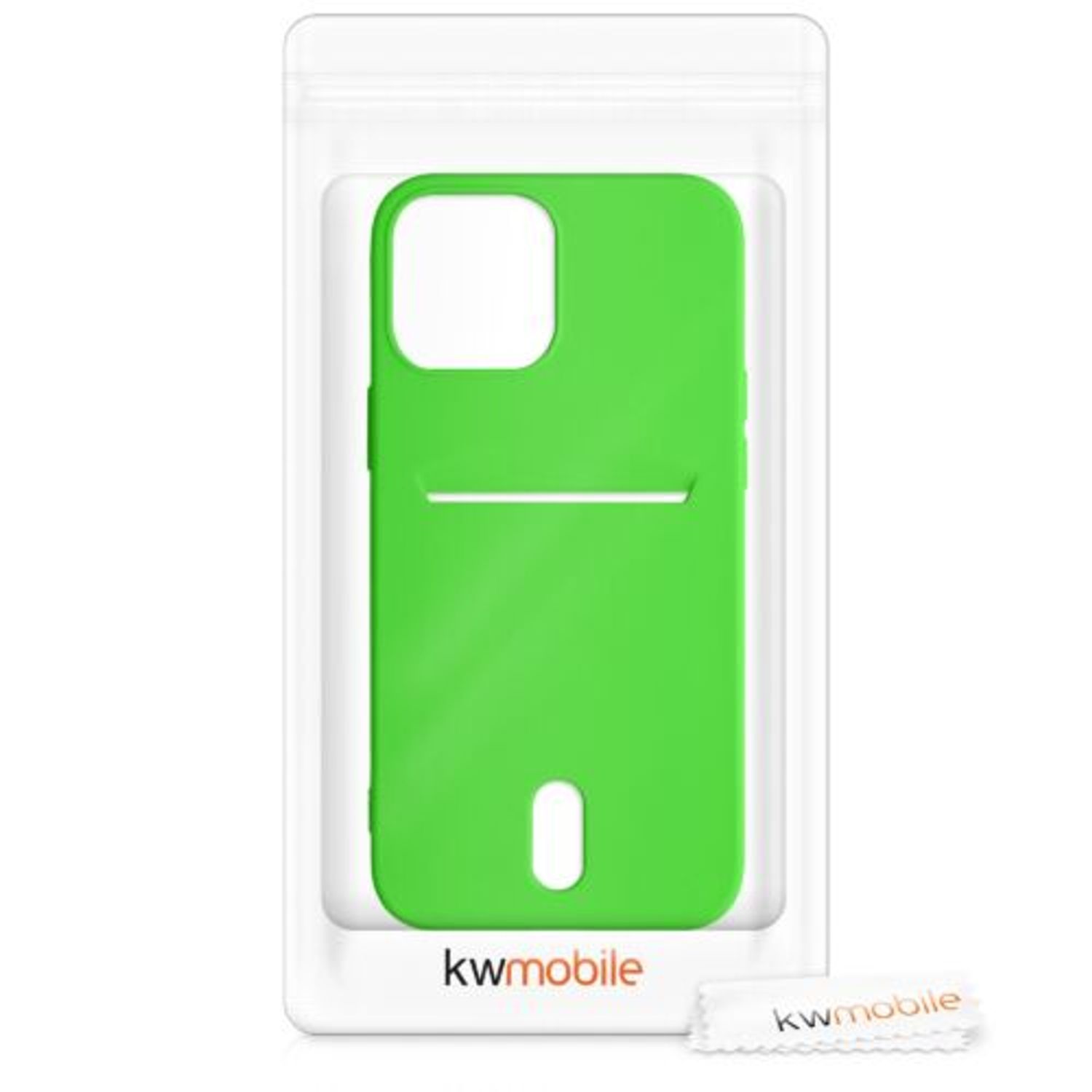 Husa pentru iPhone 12 Pro Max, Silicon, Verde, 54514.159 fotografia produsului View 7 L