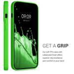 Husa pentru iPhone 12 Pro Max, Silicon, Verde, 54514.159 fotografia produsului View 4 S