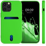 Husa pentru iPhone 12 Pro Max, Silicon, Verde, 54514.159 fotografia produsului View 2 S