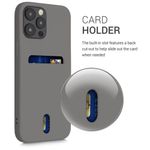 Husa pentru iPhone 12 Pro Max, Silicon, Gri, 54514.155 fotografia produsului View 3 S