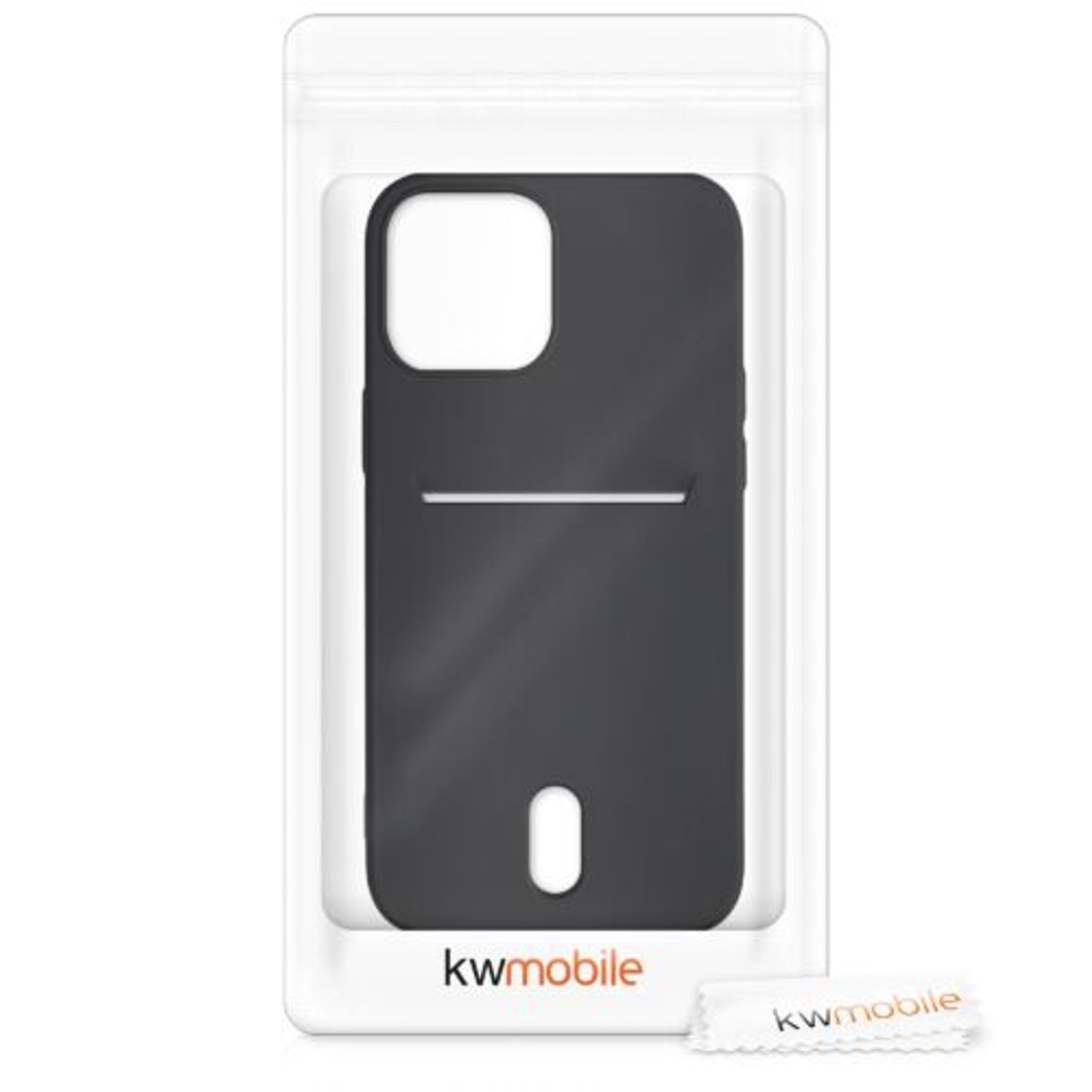 Husa pentru iPhone 12 Pro Max, Silicon, Negru, 54514.01 fotografia produsului View 7 L