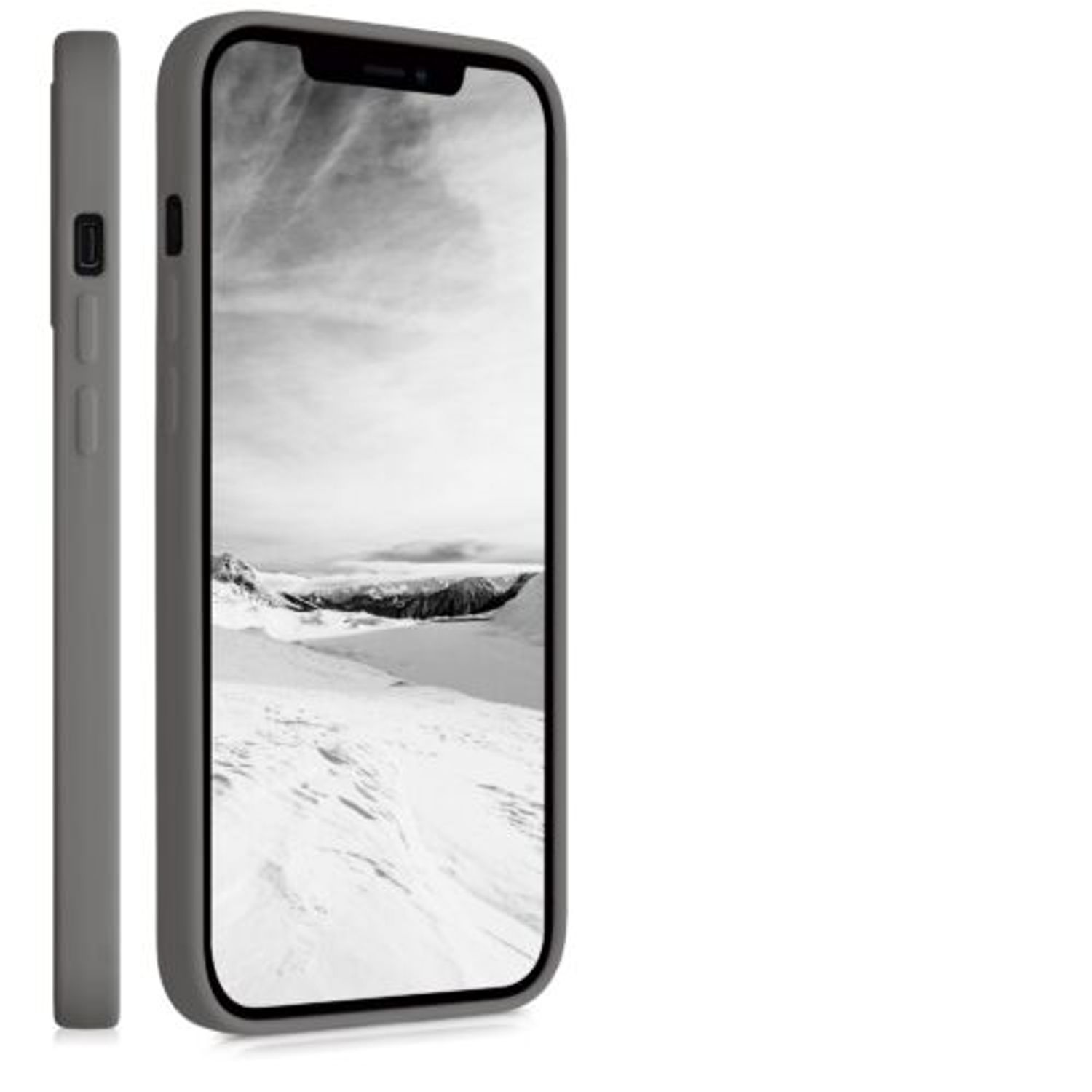 Husa pentru iPhone 12 Pro Max, Silicon, Gri, 54514.155 fotografia produsului View 9 L