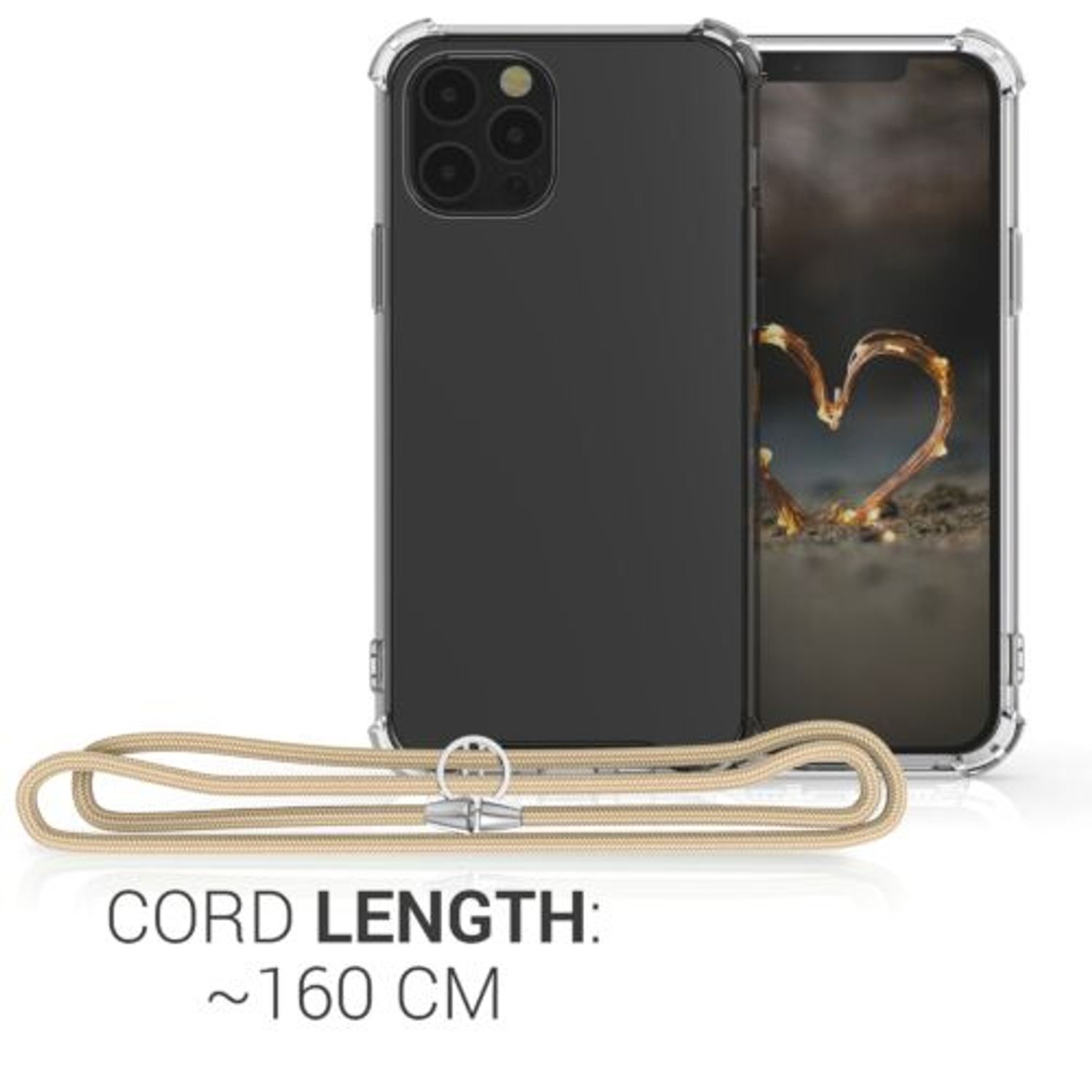 Husa pentru iPhone 12 Pro Max, Silicon, Transparent, 52732.21 fotografia produsului View 13 L