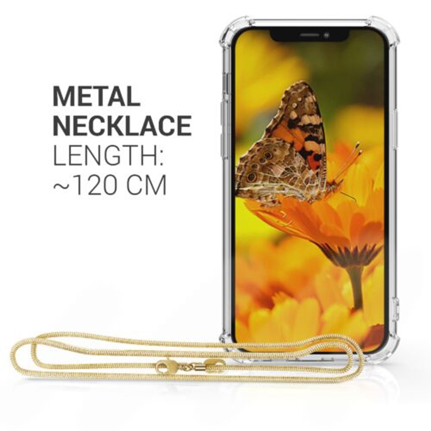 Husa pentru Apple iPhone 12 Pro Max, Silicon, Transparent, 53889.21 fotografia produsului View 4 L
