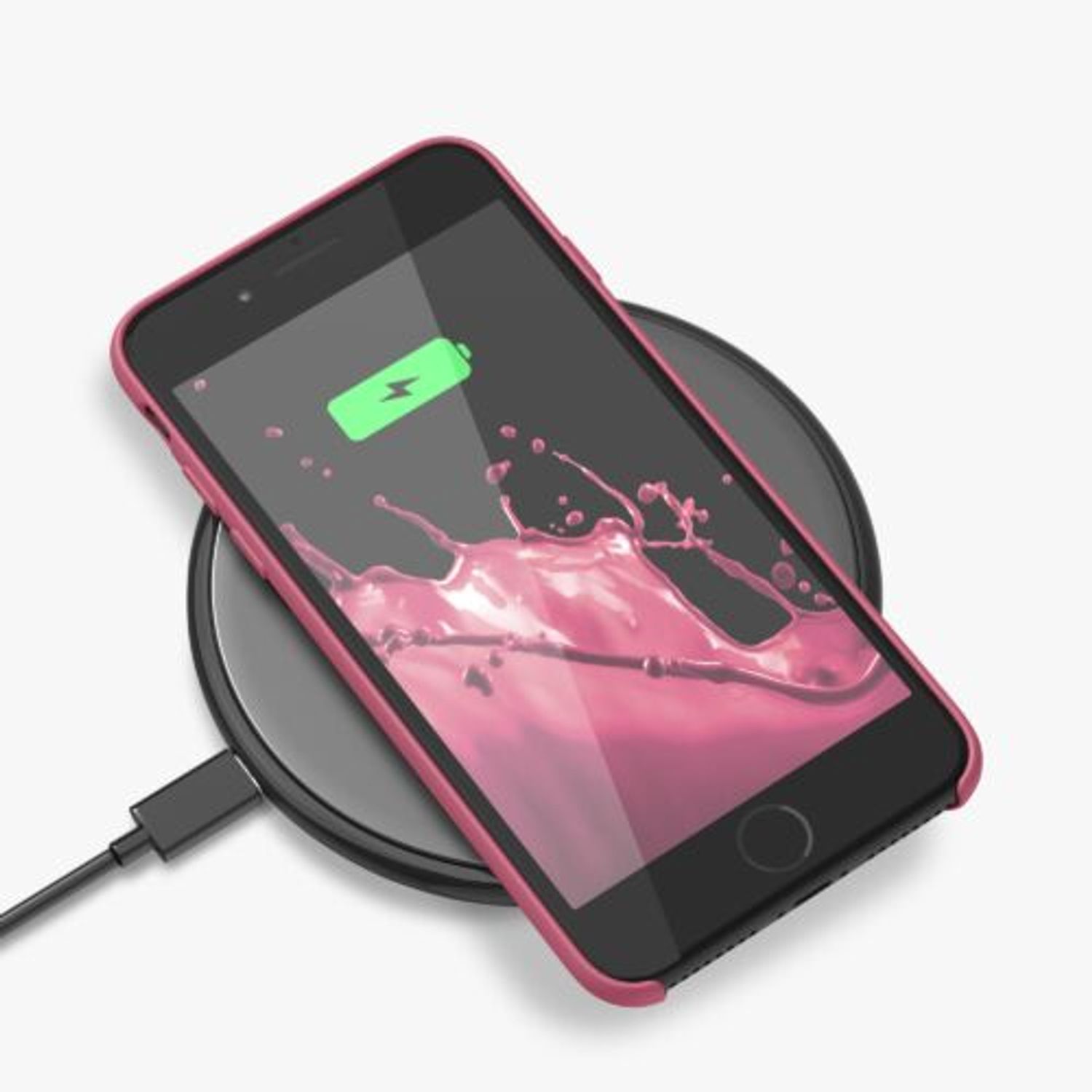 Husa pentru Apple iPhone 8/iPhone 7/iPhone SE 2, Silicon, Roz, 40225.212 fotografia produsului View 9 L