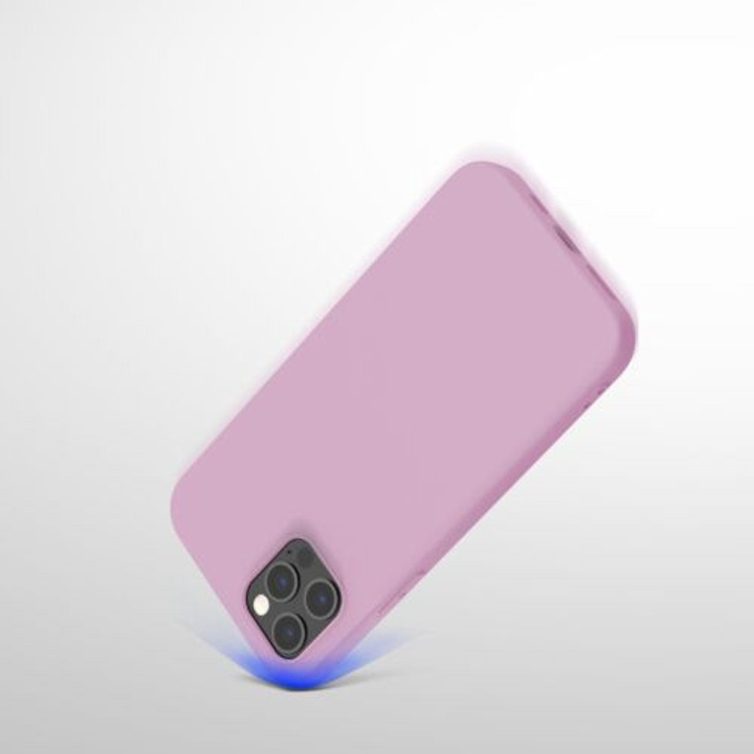 Husa pentru Apple iPhone 12 Pro Max, Silicon, Roz, 53940.10 fotografia produsului View 9 L