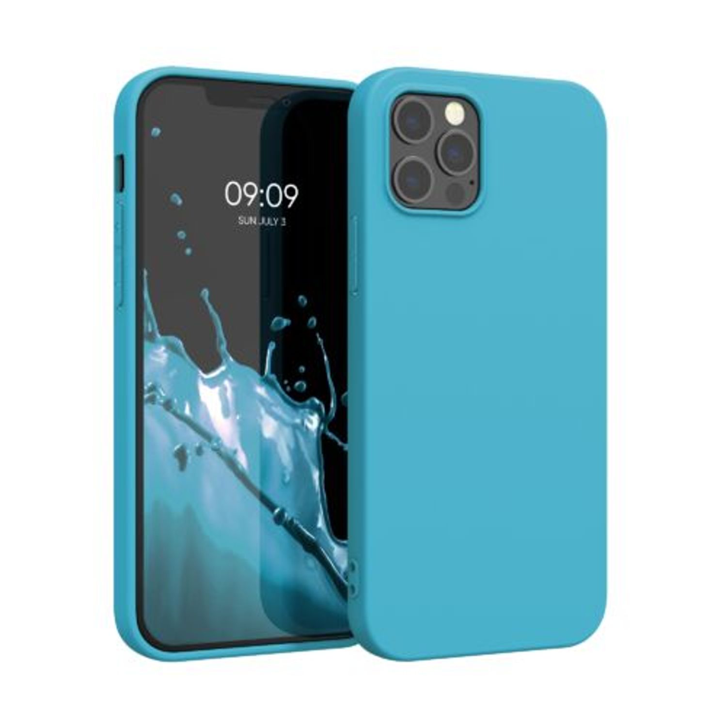 Husa pentru Apple iPhone 12 Pro Max, Silicon, Albastru, 53940.205 fotografia produsului