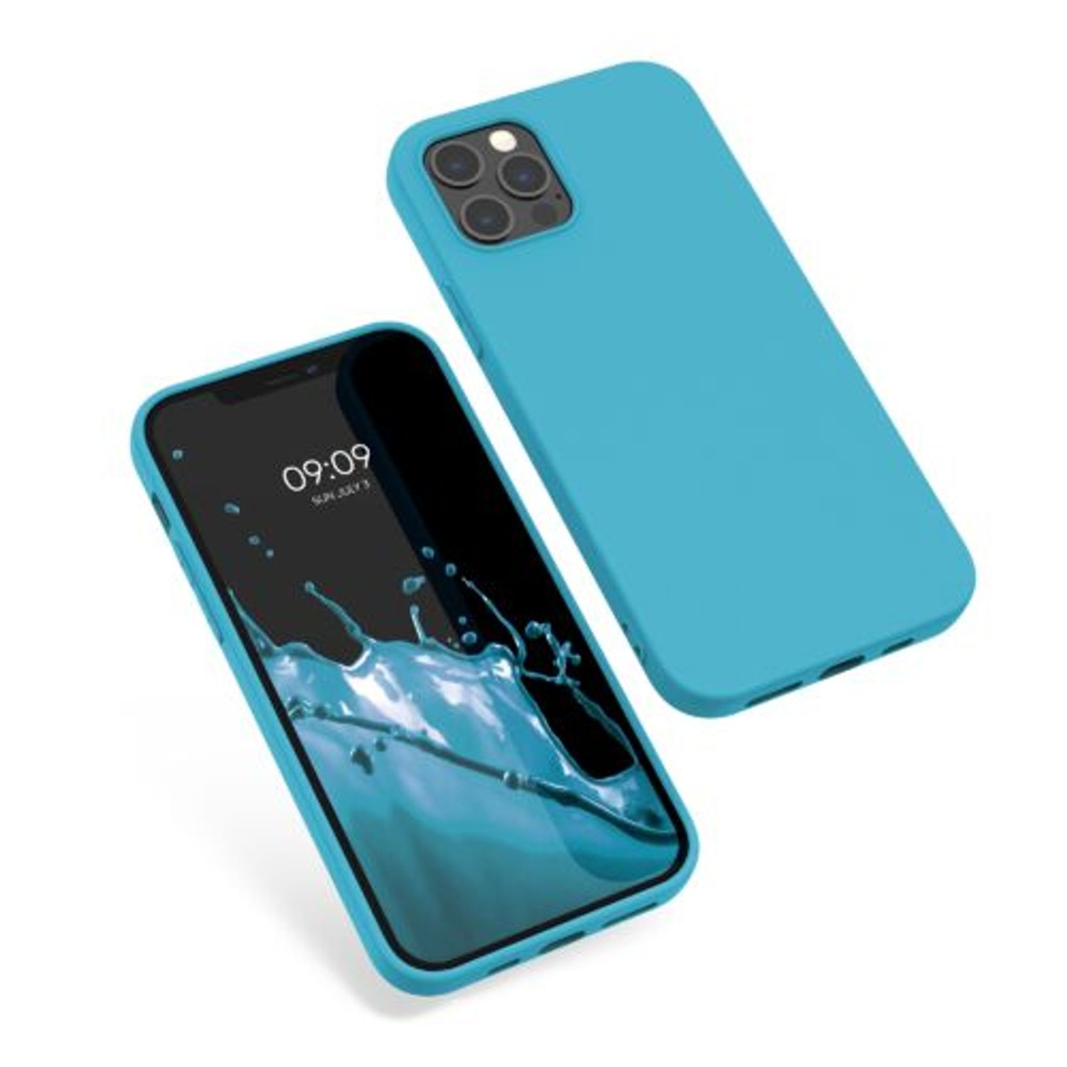 Husa pentru Apple iPhone 12 Pro Max, Silicon, Albastru, 53940.205 fotografia produsului View 2 L