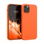 Husa pentru Apple iPhone 12 Pro Max, Silicon, Portocaliu, 53941.69 fotografia produsului