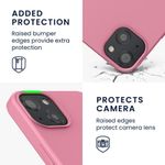 Husa pentru iPhone 13, Silicon, Roz, 55948.212 fotografia produsului View 5 S